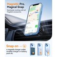 thumbnail image 5 of Magnetic Case for iPhone 16 Pro Max with Full Camera Protection [Compatible with Magsafe] [Translucent Matte] Protective Phone Case, Hot Pink, 5 of 5