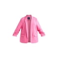thumbnail image 5 of Scoop Women's and Women’s Plus Relaxed Ultimate ScubaKnit Blazer with Scrunch Sleeves, Sizes XS-4X, 5 of 5