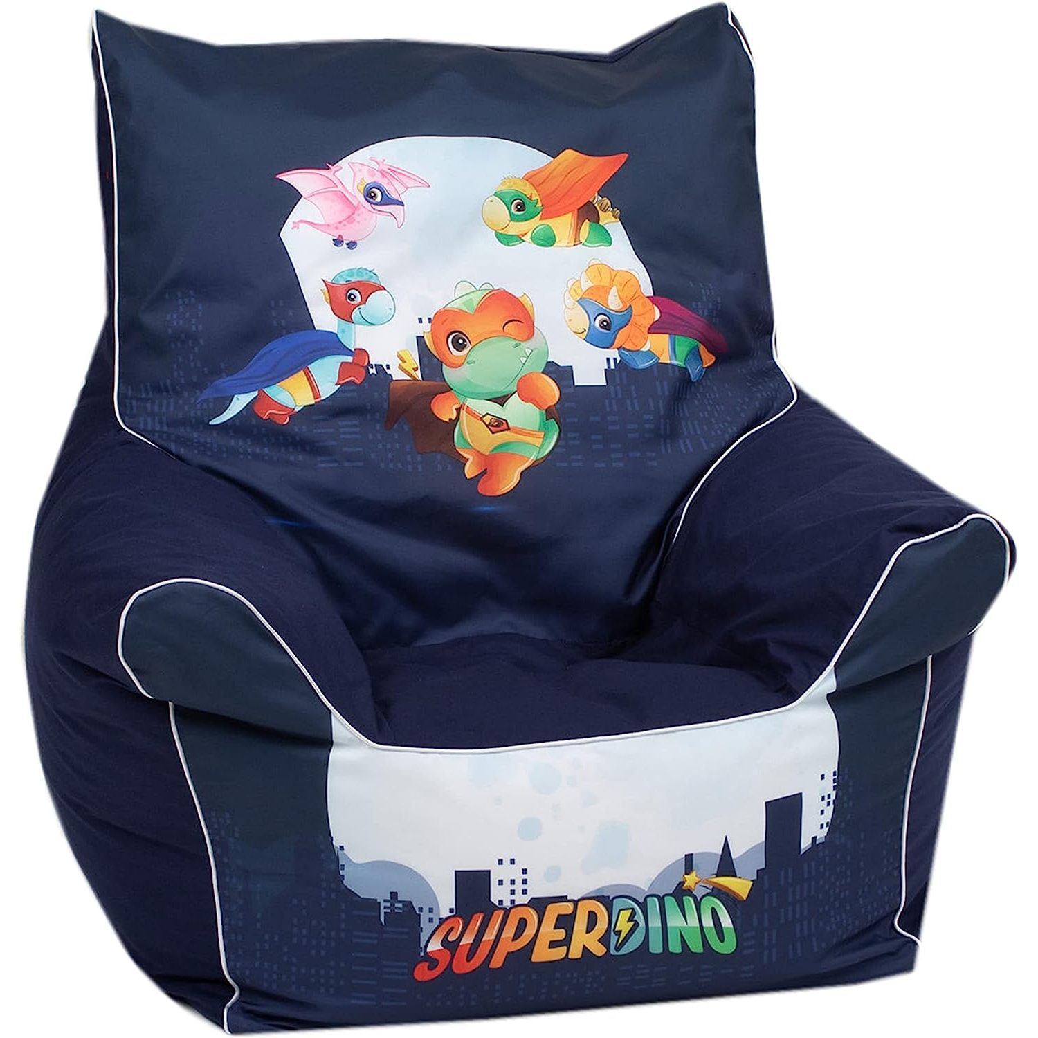 WBTAYB Children's Bean Bag Chair Handmade in Europe, Little Kids Bean