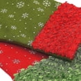 thumbnail image 3 of Mini medias navideñas, calcetín navideño con estampado de copos de nieve, para árbol de Navidad, hogar, decoración de jardín, 3 of 5