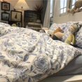 thumbnail image 1 of Kawaii Bedding Set Kids Adult Flat Sheet Duvet Cover Pillowcase Single Double Full Size Bed Linen Floral Cherry Home Textile, 1 of 6