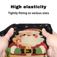 thumbnail image 7 of HELLHERO Father Christmas Rollator Walker Seat Back Covers Dust Proof for Seniors Adult Washable Rollator Seat Back Cover for Elderly Adults, 7 of 7