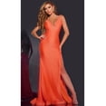 thumbnail image 3 of Women's Jovani Backless Long Glitter Prom 2026 Dress: 43573 Yellow Size 2, 3 of 3