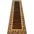 thumbnail image 1 of Lodge Cabin Country Western Theme Boots Area Rug TAN Brown (2 Feet 2 Inch X 7 Feet 2 Inch Runner), 1 of 7