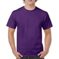 thumbnail image 2 of Tee Hunt America's Highway T-Shirt Born to Ride Route 66 Biker MC Chopper, Purple, X-Large, 2 of 5