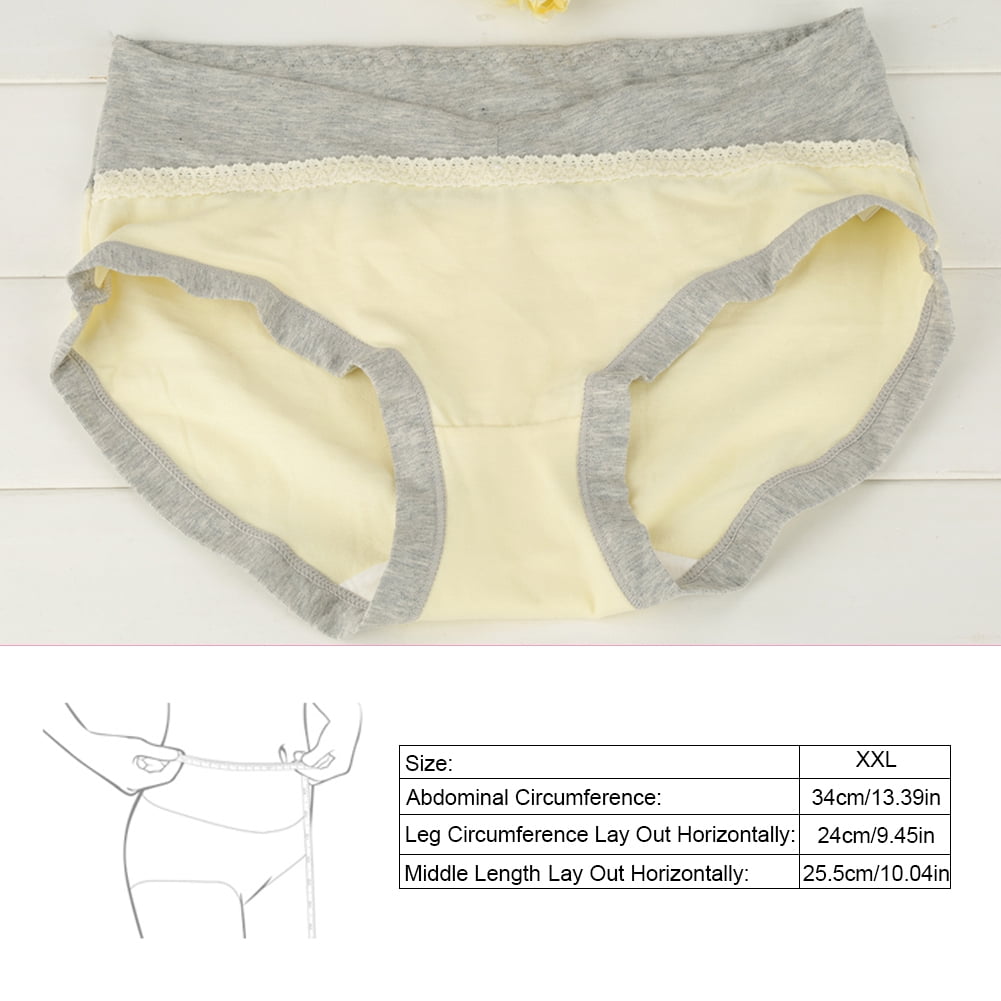 Mgaxyff Pregnancy Panties, Soft Breathable Cotton Pregnancy Maternity