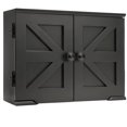 thumbnail image 3 of Excello Global Products Barndoor Spice Cabinet, Black, 3 of 7