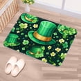thumbnail image 5 of Saint Patrick's Day Polyester Non-Slip Machine Washable Bath Rug Outdoor Carpet Bath Rugs, 5 of 6