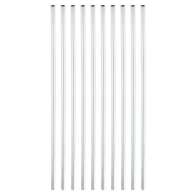 Unique Bargains Round Coupling Nut M4x0.7mm 230mm Threaded Sleeve Connector Rod Bar Stud Tube 10 Pack