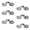 thumbnail image 1 of 3x 6 Set Marine Pad Eye Marine Kayaking Bimini Top Boat Rigging Loop Almohadilla de acero inoxidable Correas para los ojos Sunnimix Almohadilla para kayak, 1 of 8