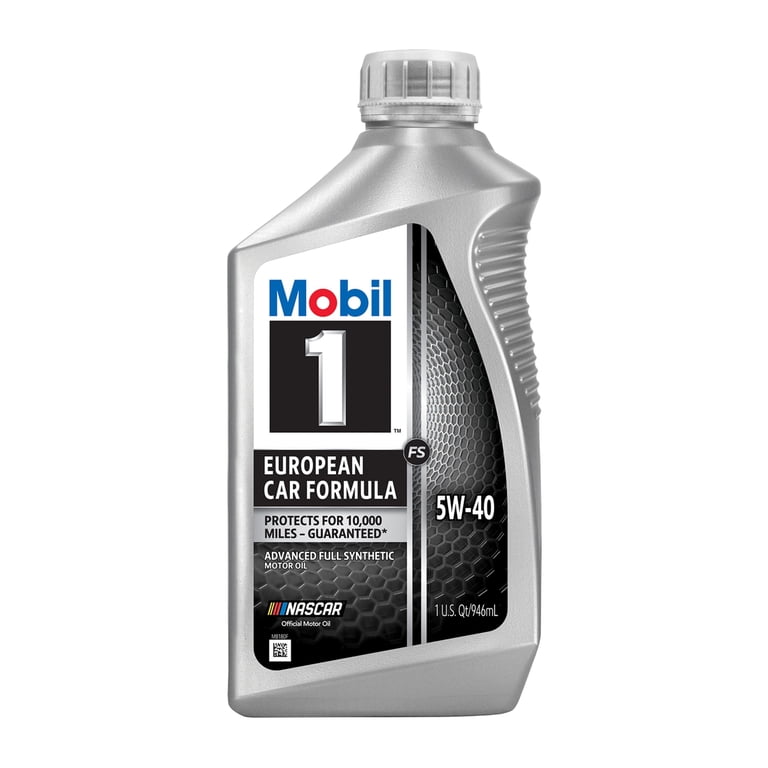 4 pack) Mobil 1 FS European Car Formula Full Synthetic Motor Oil
