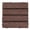 Coffee-Thick, variant on 12x12 Inch Wood Composite Patio Deck Tiles - Non Outdoor Decking Patio Tiles, Square Floor Tiles for Indoor Outdoor Balcony Poolside, All Weather Waterproof