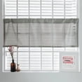 thumbnail image 4 of Best Home Fashion, Inc. Faux Silk Curtain Valance, 4 of 6