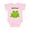 AD-Pink, variant on Kisses? Cute Frog Boys or Girls Baby Bodysuit