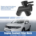 thumbnail image 2 of Unique Bargains 21517-JP00A Radiator Coolant Filler Neck Pipe for Nissan for Murano for Quest 2009-2017, 2 of 7
