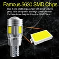 thumbnail image 5 of T10 LED 6SMD 5630 Super Bright W5W 194 168 2825 Car Backup Lights Sides Z8G3, 5 of 6