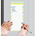 thumbnail image 6 of Inkdotpot Pack of 3 Magnetic Fridge To-Do List Notepads- Magnetic Memo Pads For Refrigerator-(50 Sheets Each)-MH, 6 of 7