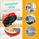 thumbnail image 5 of Quesadilla Maker Nostalgia Taco Tuesday, 6 cuñas, color rojo, 5 of 6