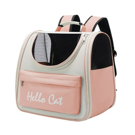 FL Pet Portable Backpack Pet Shoulder Bag Cat Dog Outing Handheld Portable Foldable Cat Pet Carriers Pet Supplies