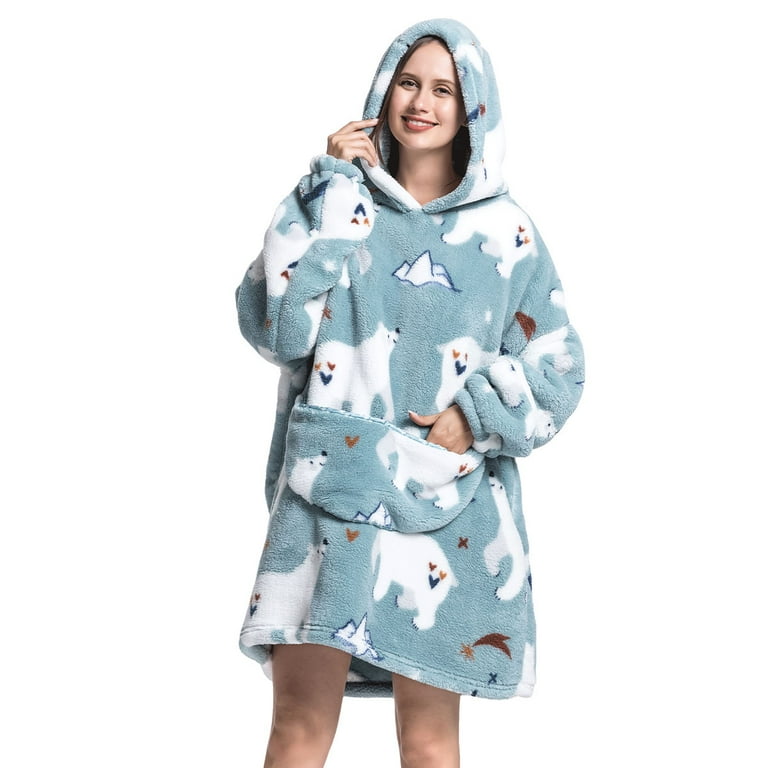 Walmart hoodie online blanket