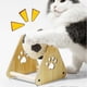 thumbnail image 4 of Wooden Cat Scratcher Post with Sisal Ball - Wear-Resistant Cat Claw Grinding Toy, Stable Pet Furniture Protector for Indoor Cats and Kittens, 4 of 5