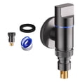 thumbnail image 2 of Grifo de lavadora,Válvula de cierre automático del grifo de la lavadora,Grifo de riego para lavadora Grifo para lavabo Grifo para baño,Válvula de cierre automático de agua para grifo de, 2 of 10