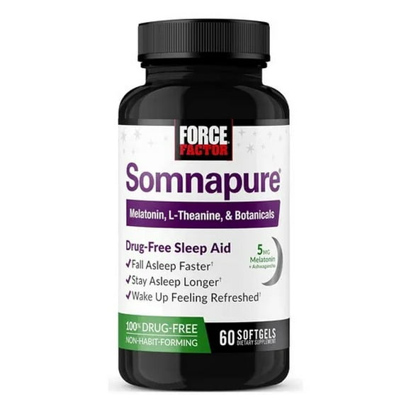 Force Factor Somnapure Ayuda Natural Para Dormir | 60 UNIDADES
