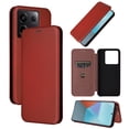 thumbnail image 2 of ETFAST Carbon Fiber Leather Wallet Phone Case For Redmi Note 13 Pro Plus Note 12 Pro Note 11 Pro Note10 Note9 Leather Phone case, 2 of 9