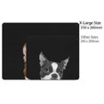thumbnail image 5 of WIRESTER 13.77x10.23 in Rectangle Mouse Pad with Non-Slip Rubber Base for Computers, Laptop, Office & Home - Animal Boston Terrier Red and White Dog, 5 of 5