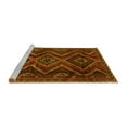 thumbnail image 2 of Ahgly Company Machine Washable Indoor Rectangle Southwestern Yellow Country Area Rugs, 2' x 4', 2 of 4