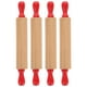 thumbnail image 1 of ColoMX 4 Piezas Rodillos de Masa de Madera para Niños para Hornear y Jugar Rodillo de Amasar para Niños Mini Rodillo de Amasar de Madera Rodillo de Amasar de Madera para Niños Manualidades DIY, 1 of 7