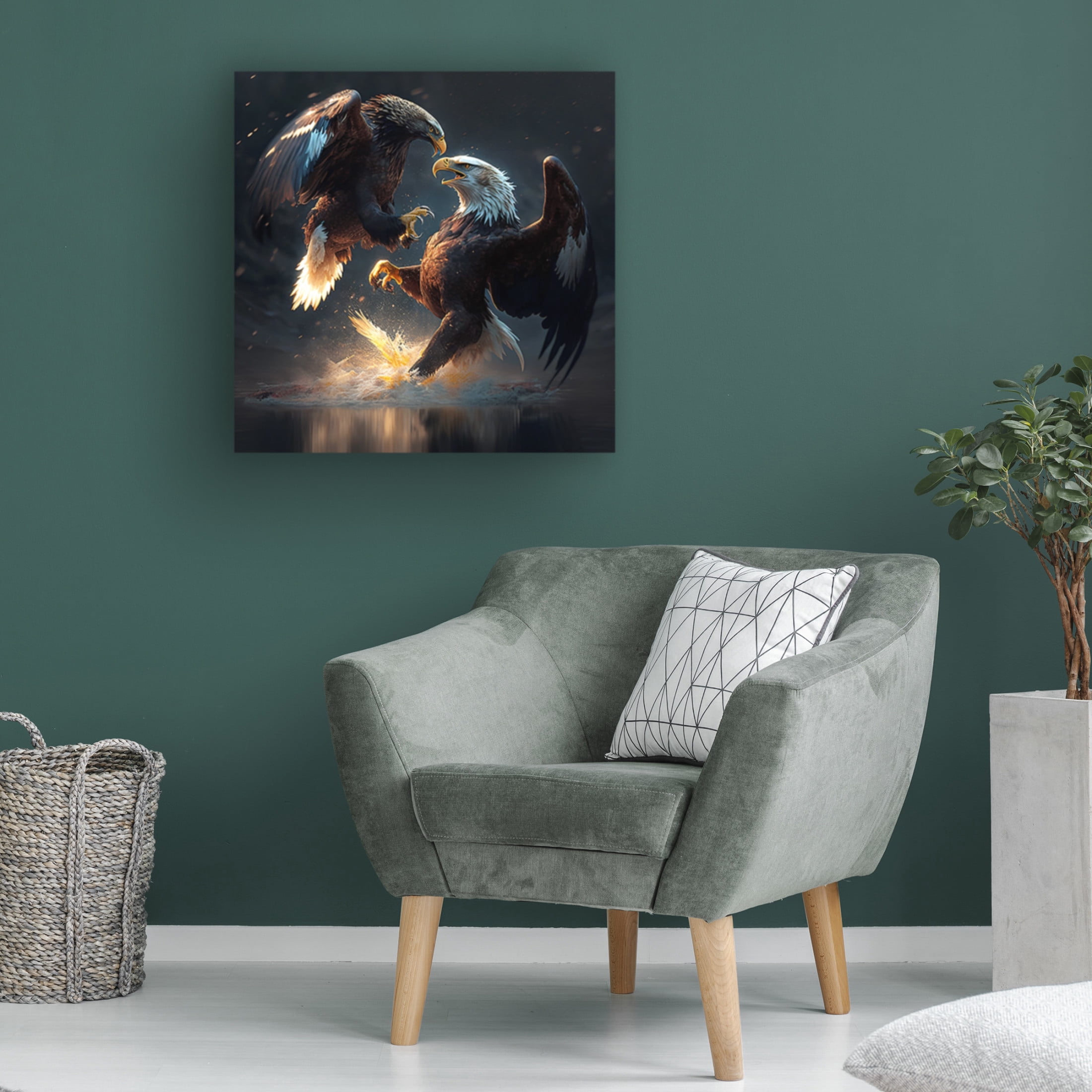 Canvas Wall Art - Ray Heere 'Desert Of Dreams 11' Wall Art for Living Room, Bedroom, or Office Décor by Trademark Fine Art - 35 x 35 Inches