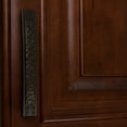 thumbnail image 4 of GlideRite 3.75 in. Center Hammered Mission Style Pull Cabinet Hardware Handle, Oil Rubbed Bronze, 4 of 5