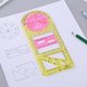 thumbnail image 5 of Regla de dibujo geométrico de plantilla de geometría estéreo matemática para la oficina de la escuela Ndcxsfigh Para estrenar, 5 of 6