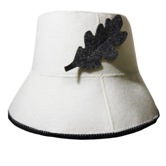 Soft Felt Sauna Cap Water Absorbent Insulation Sauna Bucket Hat Fashion