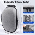 thumbnail image 3 of Funda de transporte para Meta Quest 3S/Quest 3/Quest 2, bolsa protectora de almacenamiento HUADAI Design con correa ajustable y bolsillo para accesorios, 3 of 6