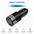 thumbnail image 4 of SUMMIT USB C Fast Car Charger for Samsung Galaxy S25 S24 S23 S22 S21 Z Flip 7 6 5 4/Z Fold 7 6 5 4 A56 A36 A26 A16 A25 A35 A15 A54 ,Quick Charge 3.0 Rapid Car Adapter+6ft Type C Fast Charging Cable, 4 of 7