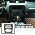 thumbnail image 2 of Panel de navegación de control para Ford Mustang 2009-2013, fibra de carbono Afortunado Sencillez, 2 of 5