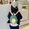 thumbnail image 2 of Adorable Monkey Plushie Backpack for Cute Cartoon School Bag Lightweight Bookbag Daily Outdoor Travel Back to School Supplies, 2 of 4