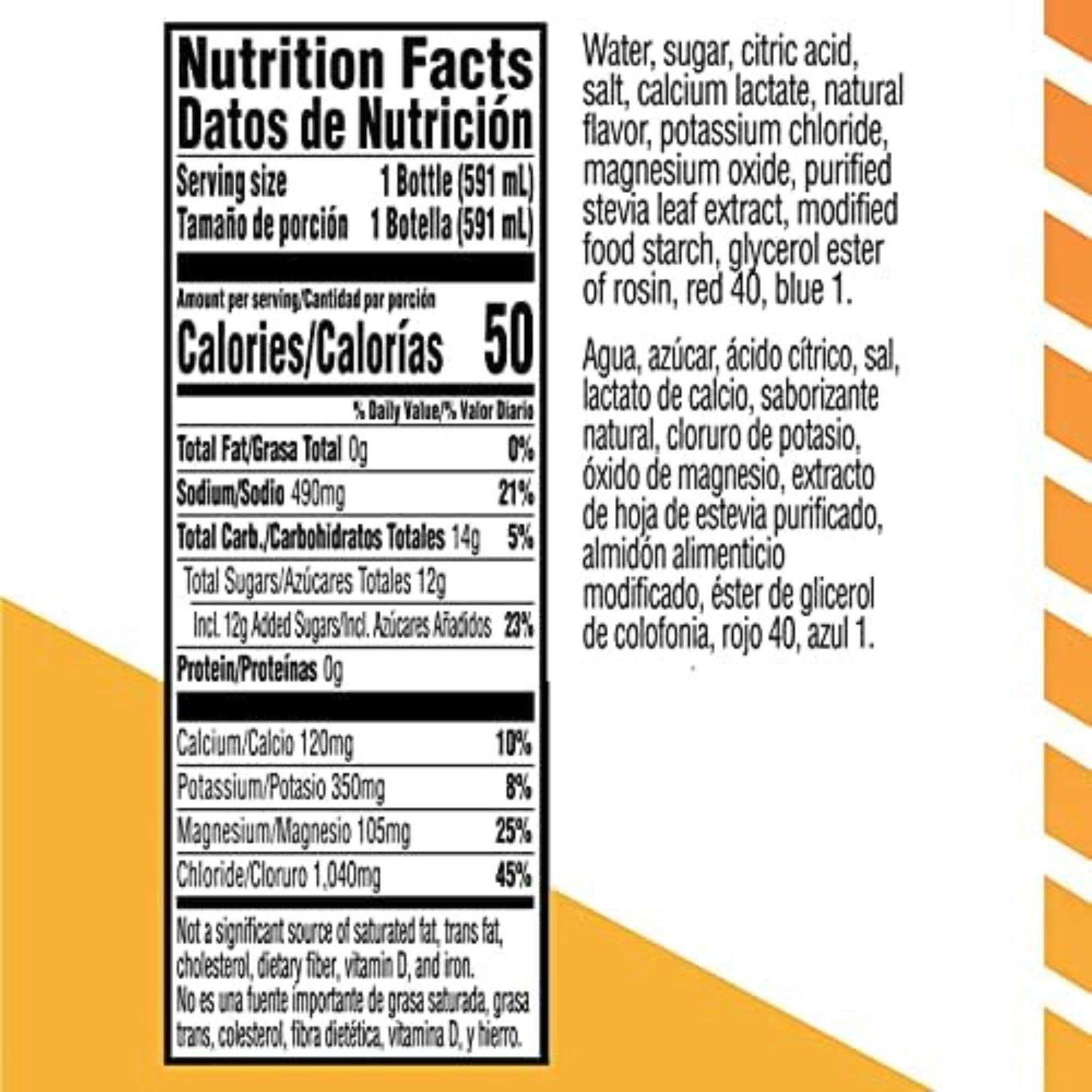 Gatorlyte Rapid Rehydration 6‑Flavor Sampler Pack, 20oz Bottles (6 Count)