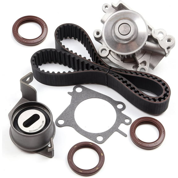SCITOO FITS 2003-2006 MITSUBISHI LANCER 2.0 SOHC 16V TIMING BELT KIT WATER PUMP
