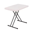 thumbnail image 1 of LIFETIME 28240 Adjustable Folding Laptop Table TV Tray 30 Inch Almond, 1 of 10