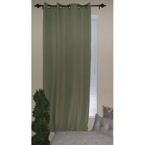 Everrouge Solid Texture Solar Blackout Curtain Walmart Com