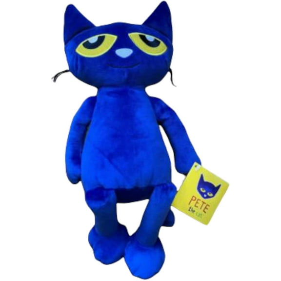 Pete cat Blue Plush 12” Stuffed Animal Story Character Soft Doll