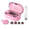 thumbnail image 1 of Auriculares inalámbricos verdaderos Auriculares 5.0 compatibles con Bluetooth Pantalla digital Par automático impermeable Auriculares HIFI, Rosa Inevent EL000316-03B, 1 of 7