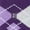 Purple Argyle, variant on Heat Holders Lite - Ladies Thin Extra Long Thermal Socks