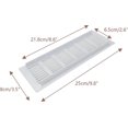thumbnail image 2 of Rejilla de ventilación Savagrow de malla de aleación de aluminio (2 unidades, 9,8" x 3,5") rectangular, 2 of 5