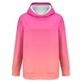thumbnail image 6 of Bovemsi Sweatshirt for Women Retro Fashion Print Loose Large Sized Casual Long Sleeved Hoodie Comfort Hoodie, 6 of 9