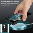 thumbnail image 3 of Magnetic Phone Case for Samsung Galaxy S23 Ultra Compatible for Magsafe, Military-Grade Shockproof Protective Case with Built-in Magnet Circle for Samsung Galaxy S23 Ultra, MS Black, 3 of 18