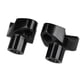 thumbnail image 5 of Black 1In Handlebar 1 1/2In Risers for Harley Dyna Softail Sportster XL 883 1200, 5 of 5